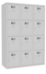 Sus 434 WST Szafa szkolna na książki dla 12 uczniów 12 skrytek