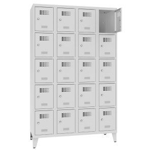 Szafka 20 skrytek otwieranych na klucz