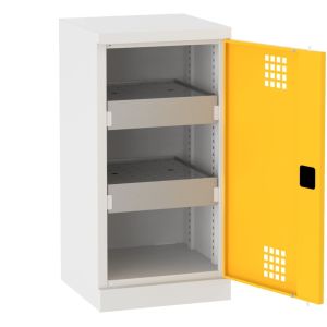 Szafka warsztatowa UWS 515 2 ocynkowane półko-wanienki H 100 cm