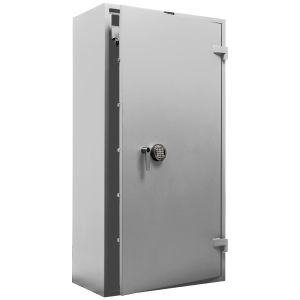 Sejf klasy 1 z zamkiem elektronicznym na 5 sztuk broni Valberg ASG Combi w kolorze szarym