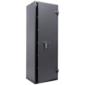 Sejf na broń z 8 uchwytami i zamkiem kluczowym Valberg ASG WS8 w klasie I - kolor grafit 7024 RAL