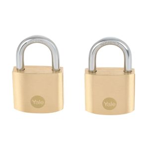Zestaw dwóch kłódek do piwnicy Yale Y110B/35/120/2