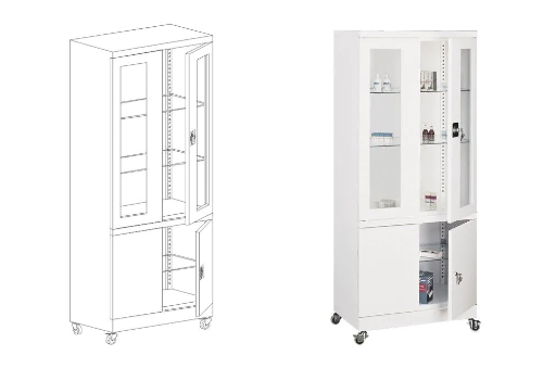 Szafy lekarskie w Meble Teo – charakterystyka produktów