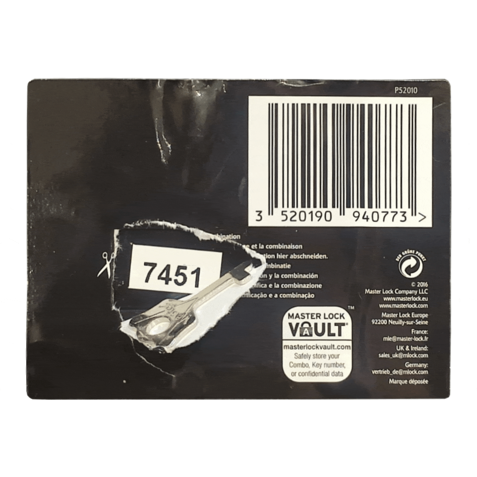 Jak otworzyć po raz pierwszy kłódkę na szyfr Masterlock M40EURDNUM?