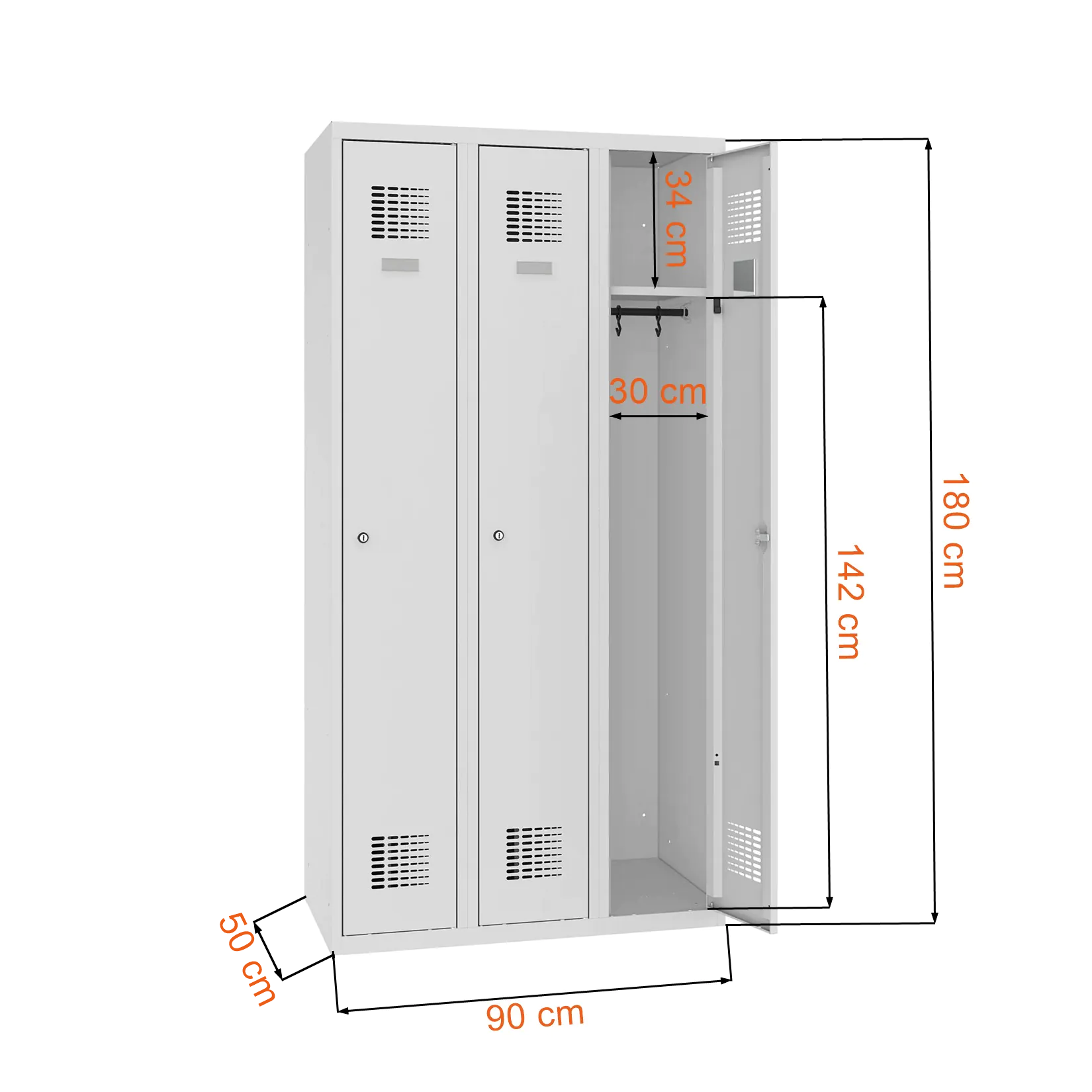Wymiary szafy SUM 330