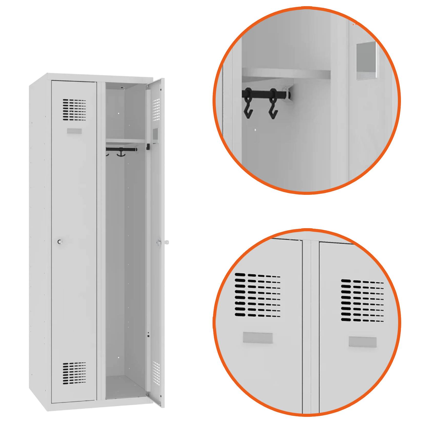 Wnętrze szafy SUM 320