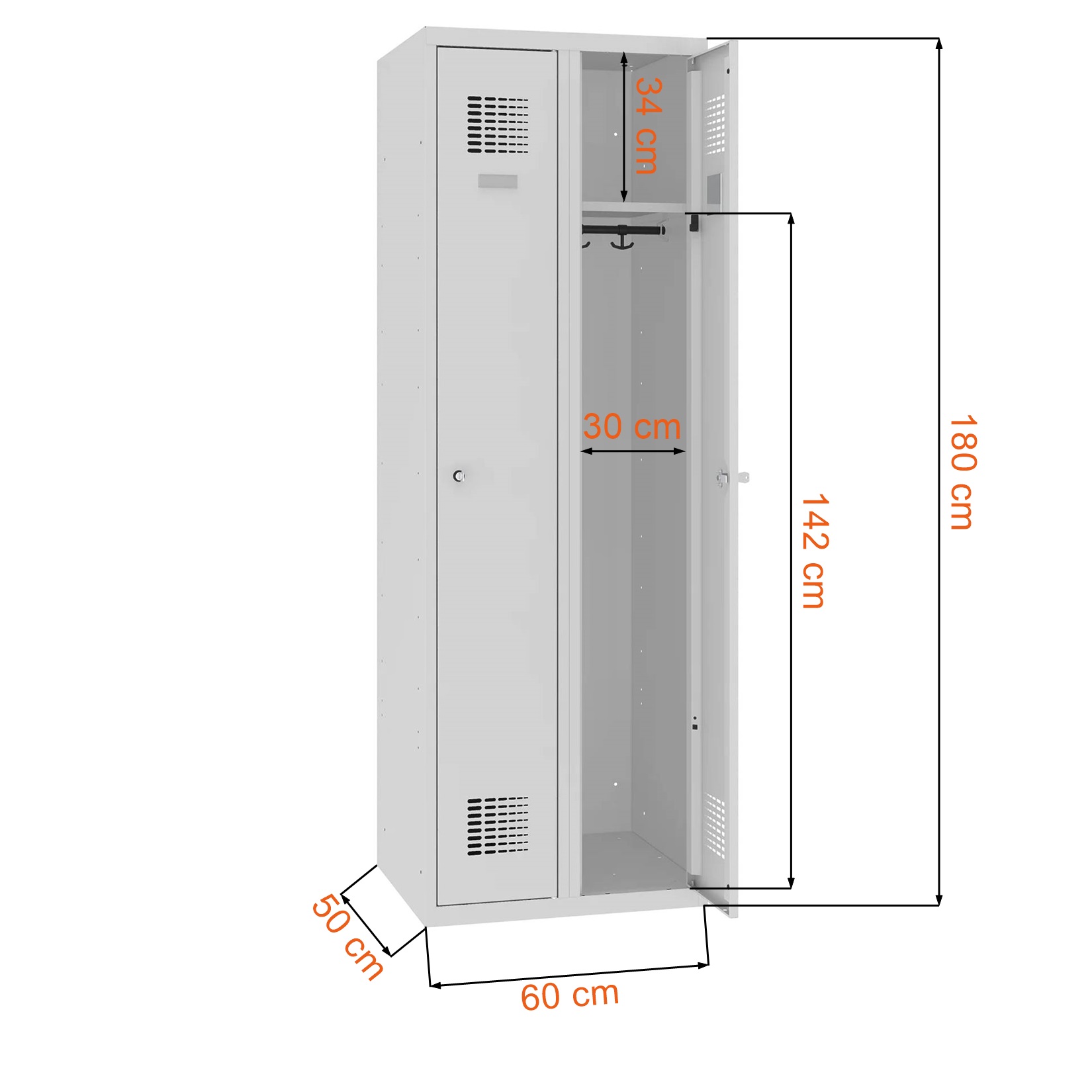 Wymiary szafy SUM 320