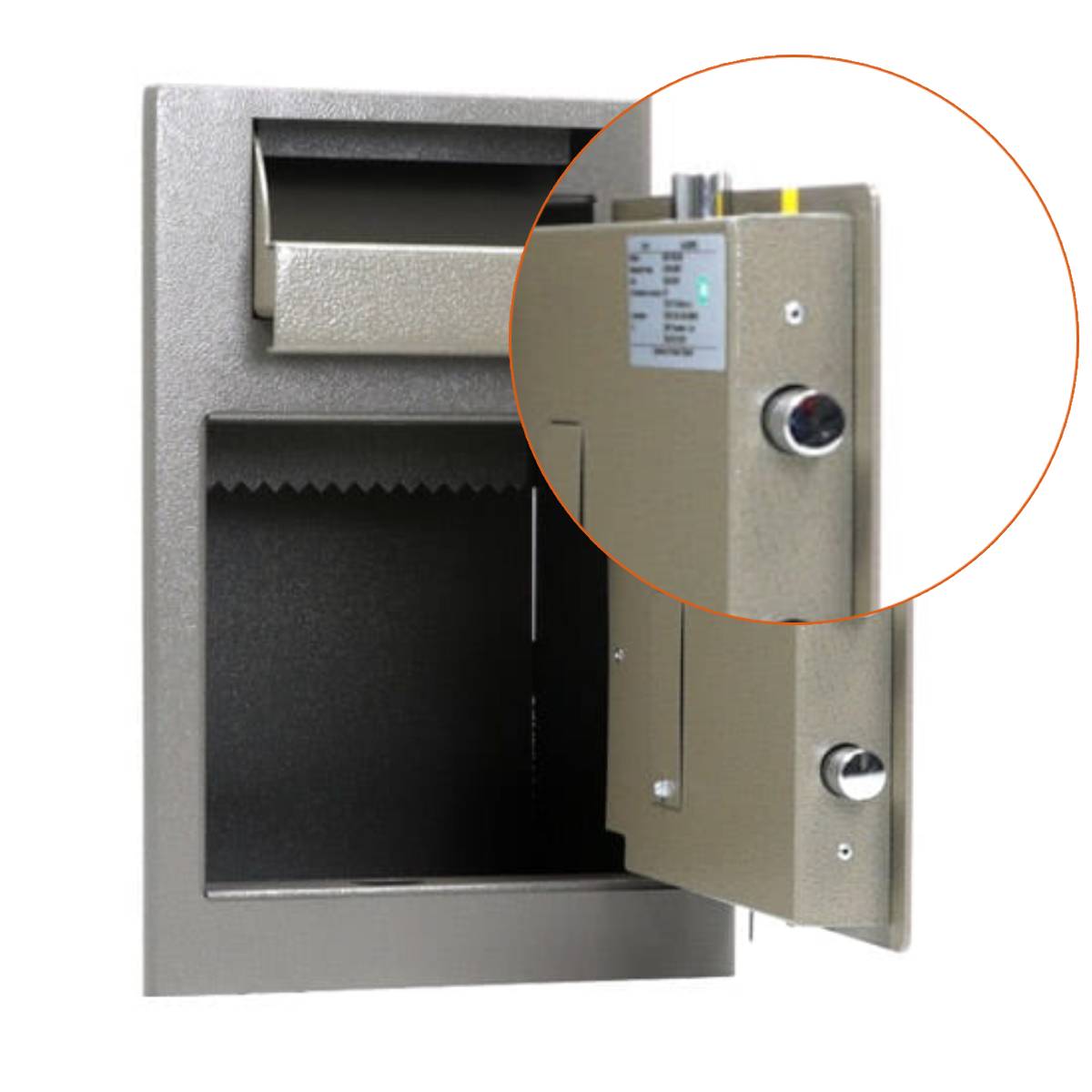 Grubość drzwi sejfu Valberg ASD klasy S1 z zamkiem kluczowym