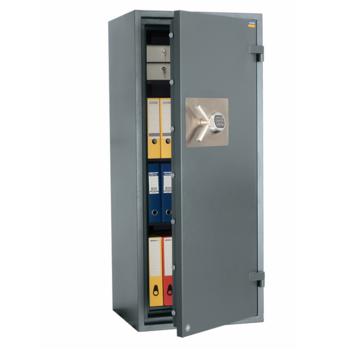 Sejf z zamkiem kluczowym ogniotrwały Valberg Gardian 165 klasy II