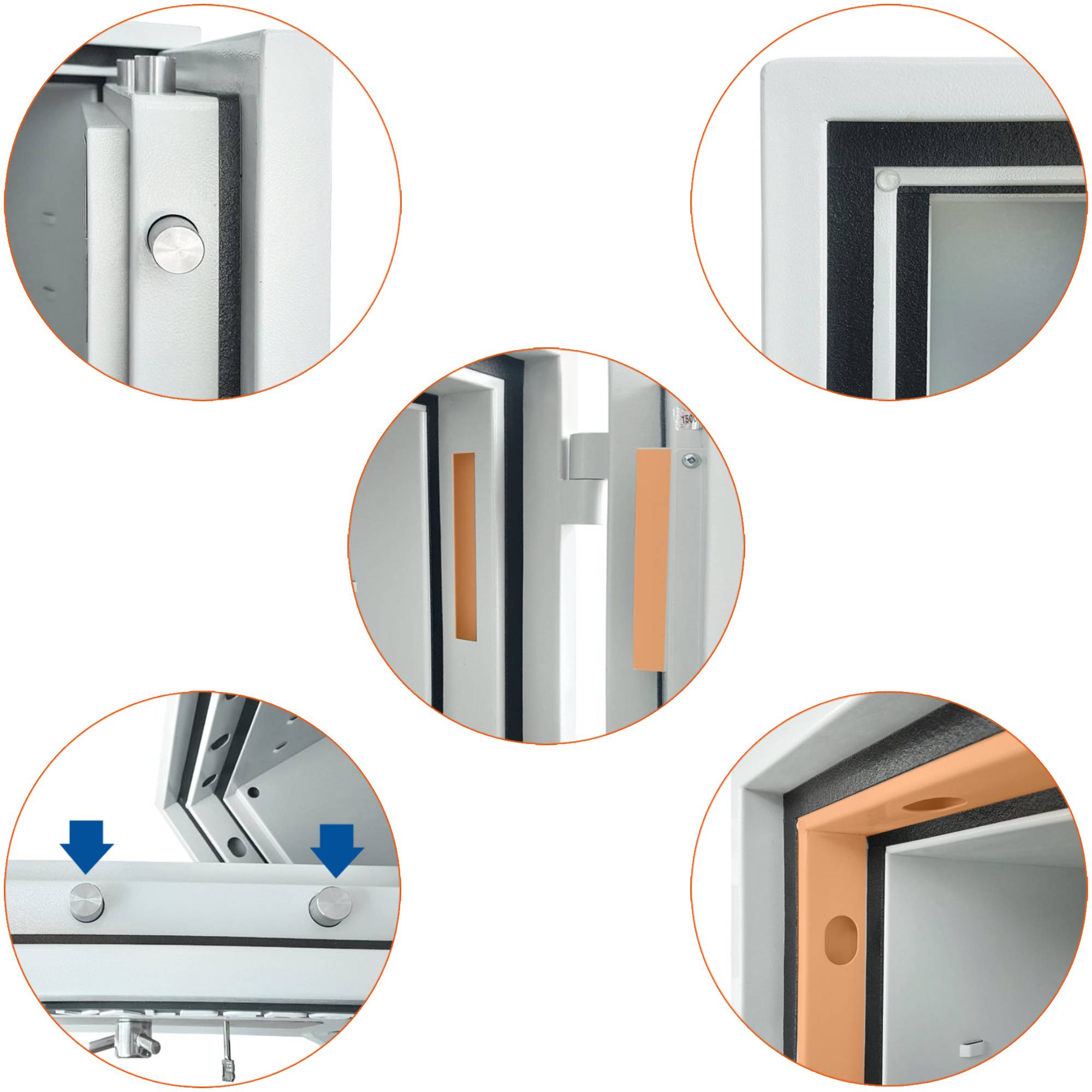 Cechy charakterystyczne sejfu Gardian 165 klasy II z zamkiem kluczowym