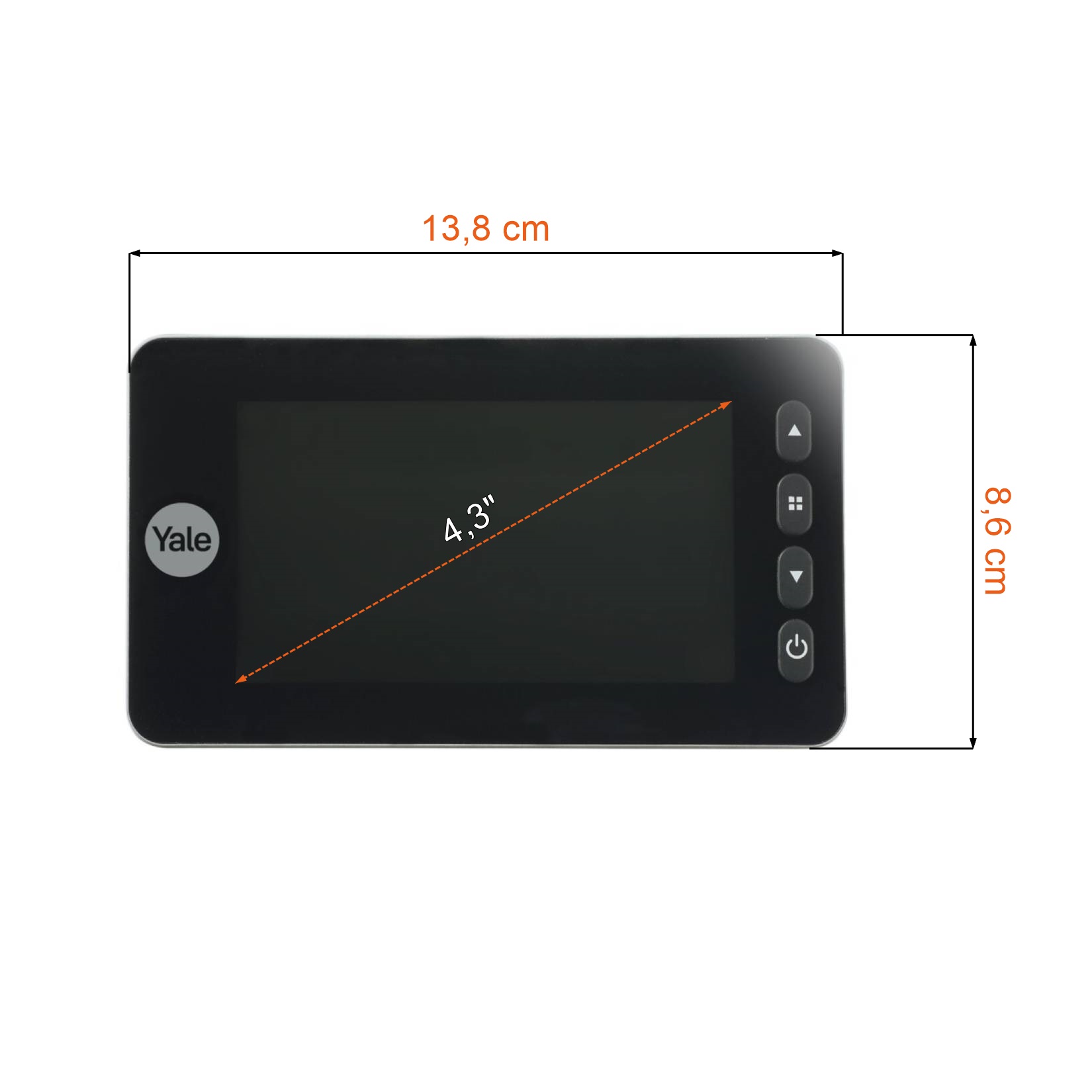 Wideowizjer Yale DDV 5800