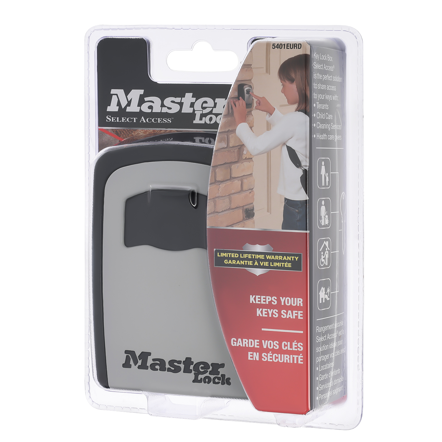 Zastosowanie skrytki na kod 5401EURD Masterlock