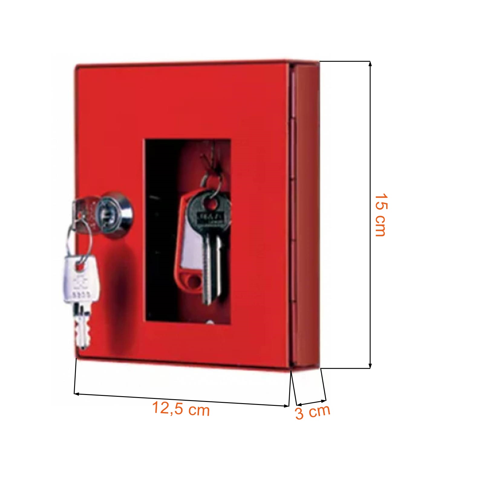 Szafka na klucz ewakuacyjny SKE/BZ Leomar