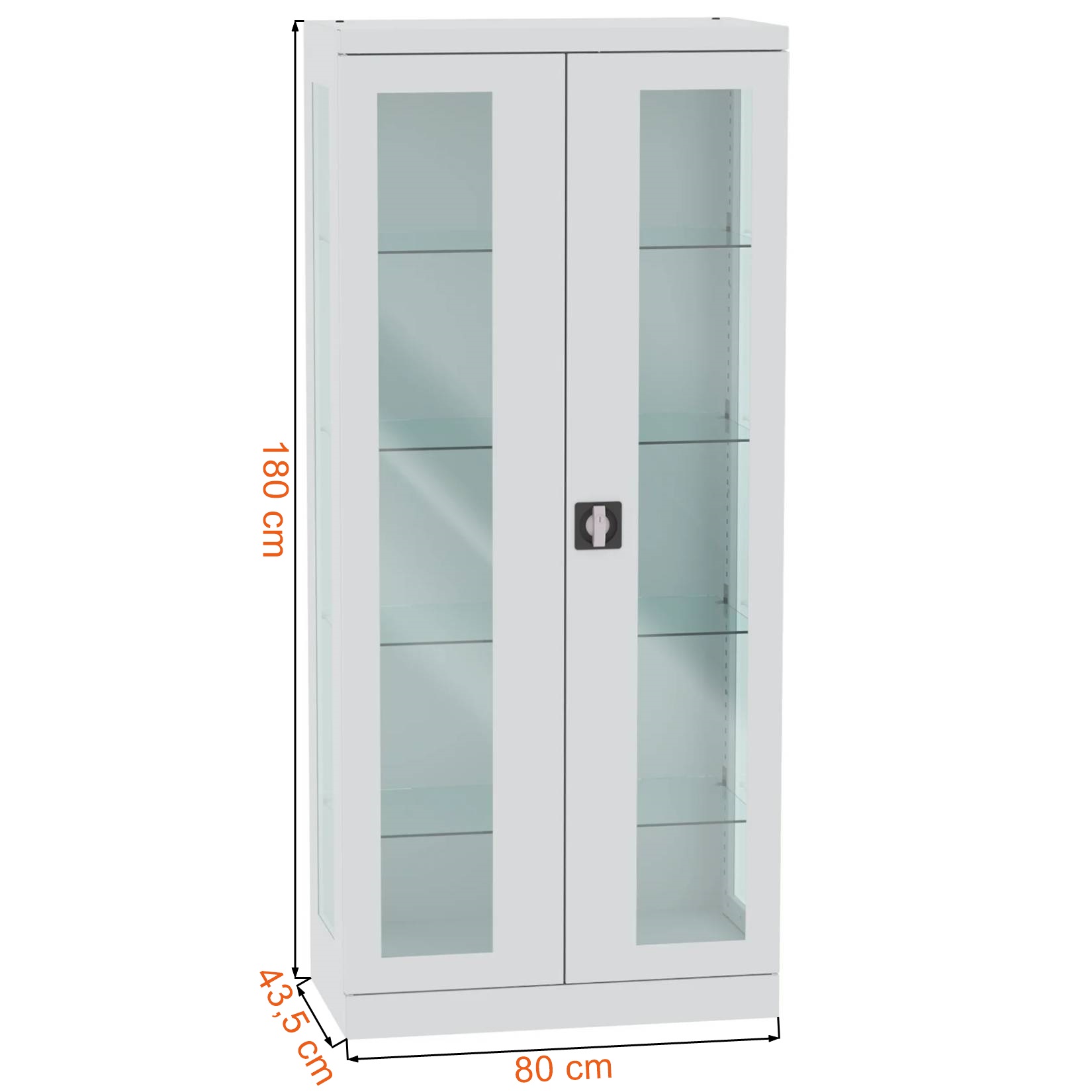 Wymiary szafy medycznej na leki SML 115 firmy Malow