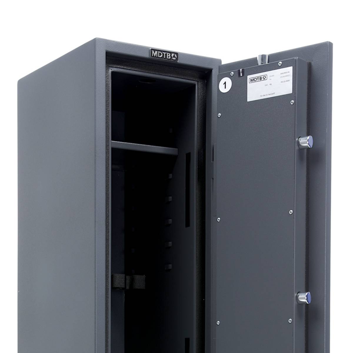 Rygle w sejfie na gotówkę Valberg ASG 49 z zamkiem elektronicznym